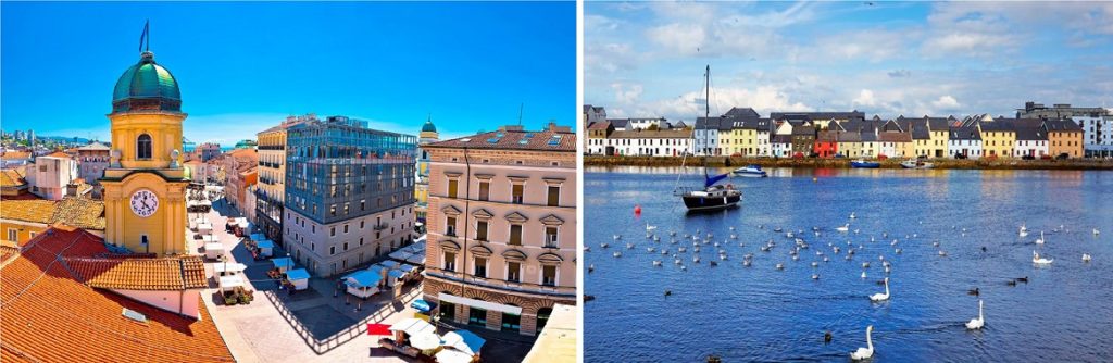 Two harbour cities selected to European Capitals of Culture in 2020