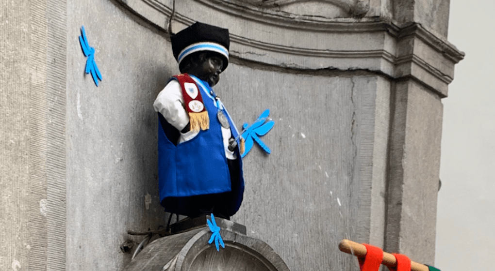 Manneken Pis given its 1,040th costume