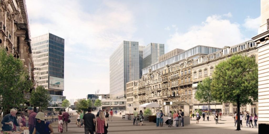 'Large scale' redevelopment planned for the edge of the Brussels' pedestrian zone
