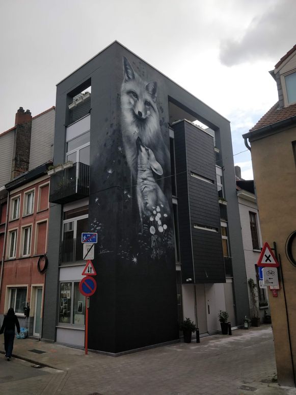 Ghent street mural named in most beautiful in Belgium