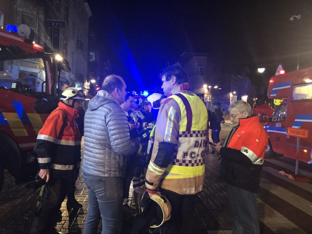 Residents evacuated from major fire in Brussels North station neighbourhood