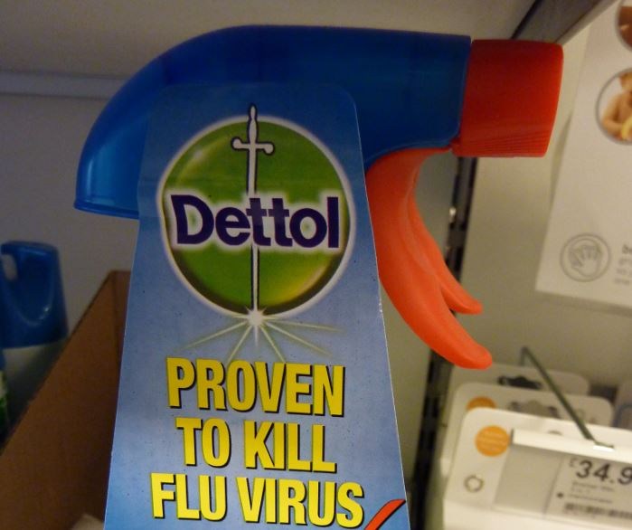 'No evidence' that Dettol can kill Coronavirus, company says