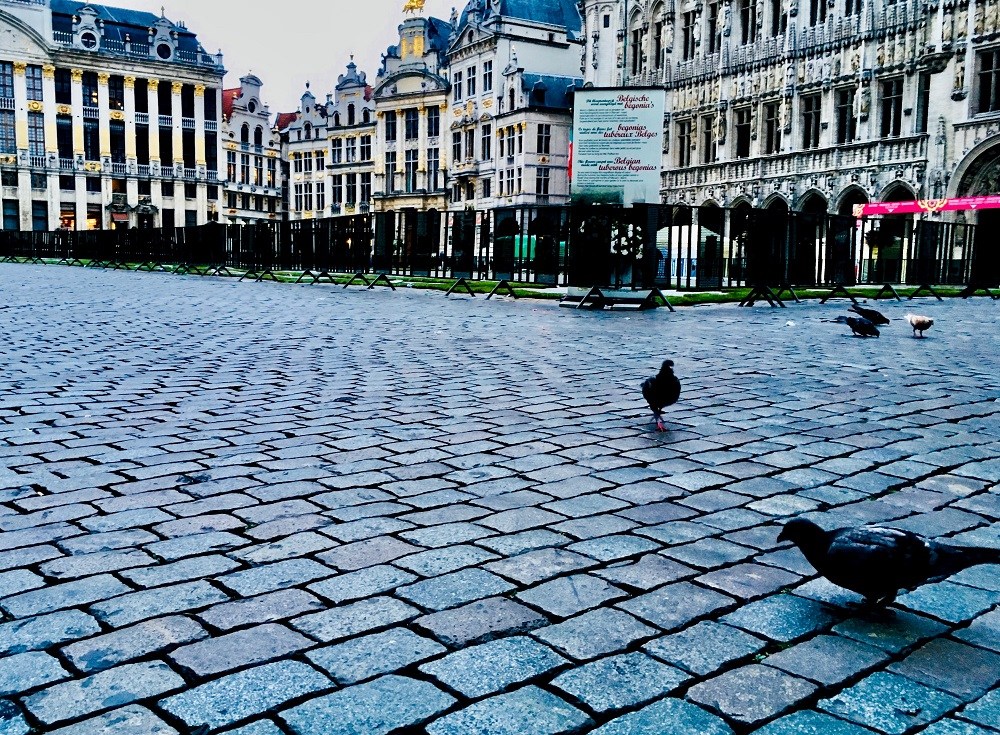 Brussels is not a city of solitude