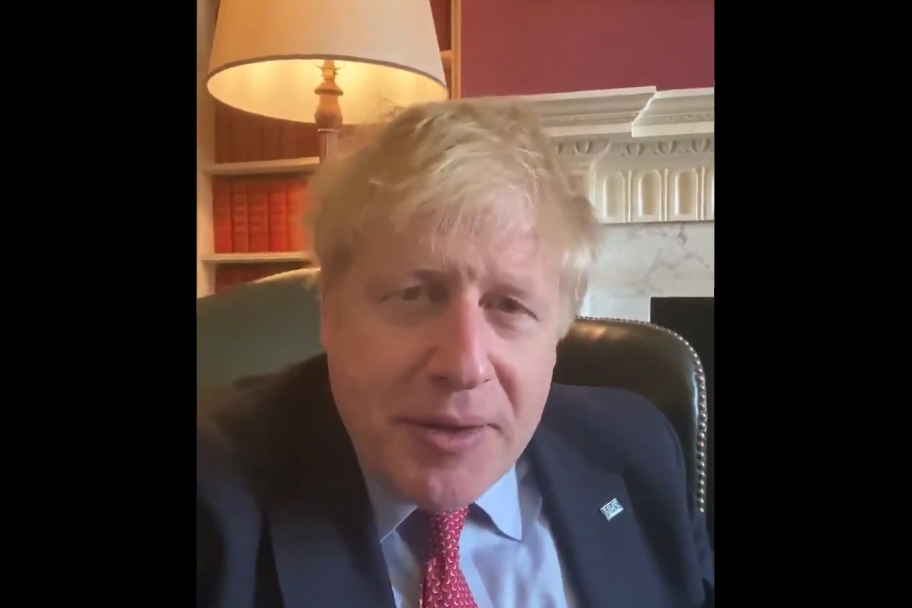 Boris Johnson says he 'owes his life' to the NHS