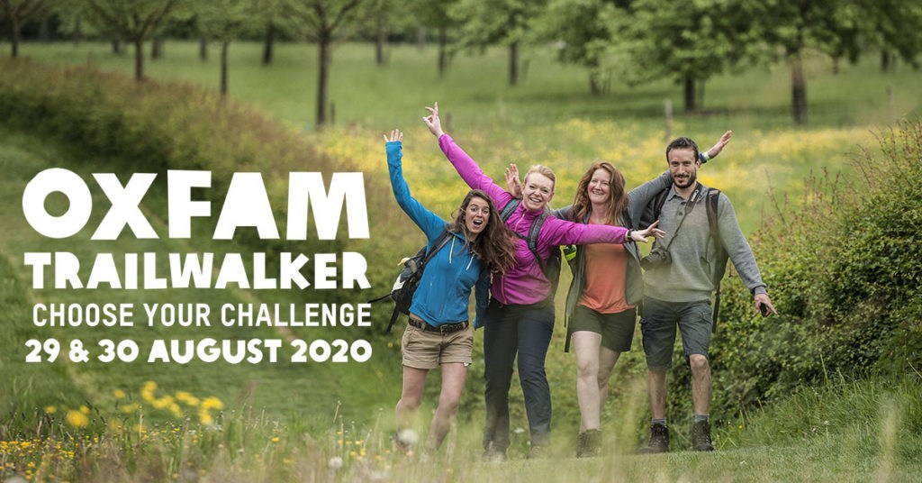 Oxfam Trailwalker: Choose your challenge - Walk to make the world a better place