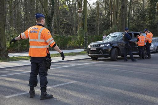 Belgian border police caught drinking on the job