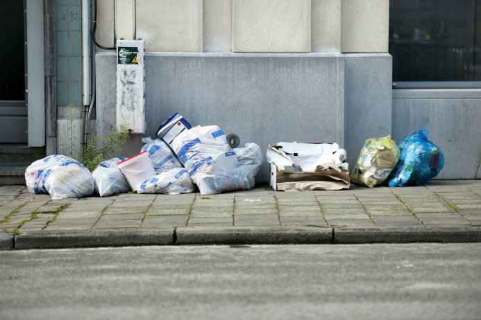 Coronavirus: some garbage will not be collected