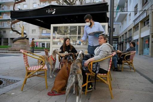 Spain partially reopens terraces