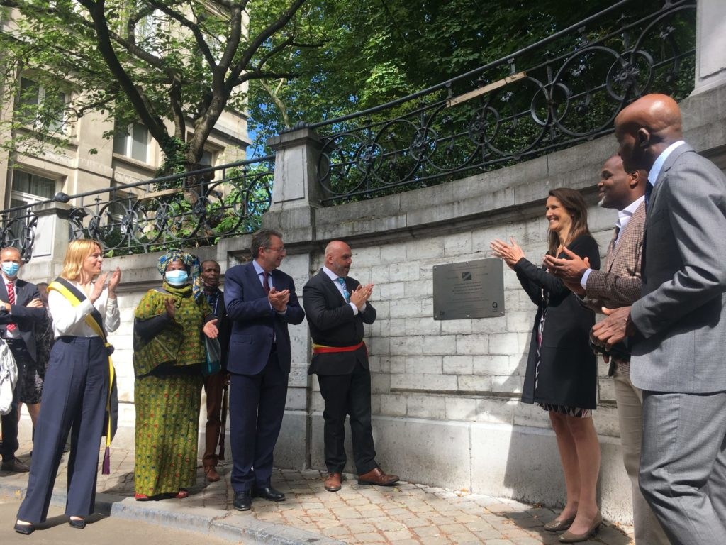 PM Wilmès unveils Ixelles plaque on 60th anniversary of Congo's independence