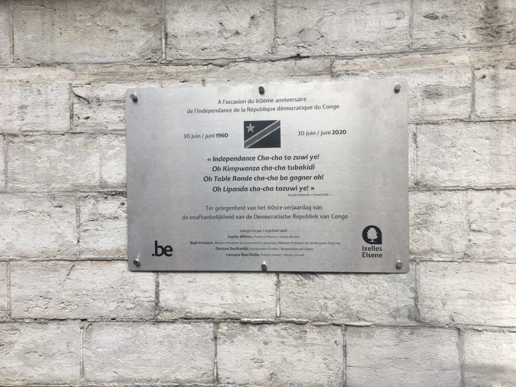 Dutch-language mistakes found on newly unveiled plaque for Congolese independence