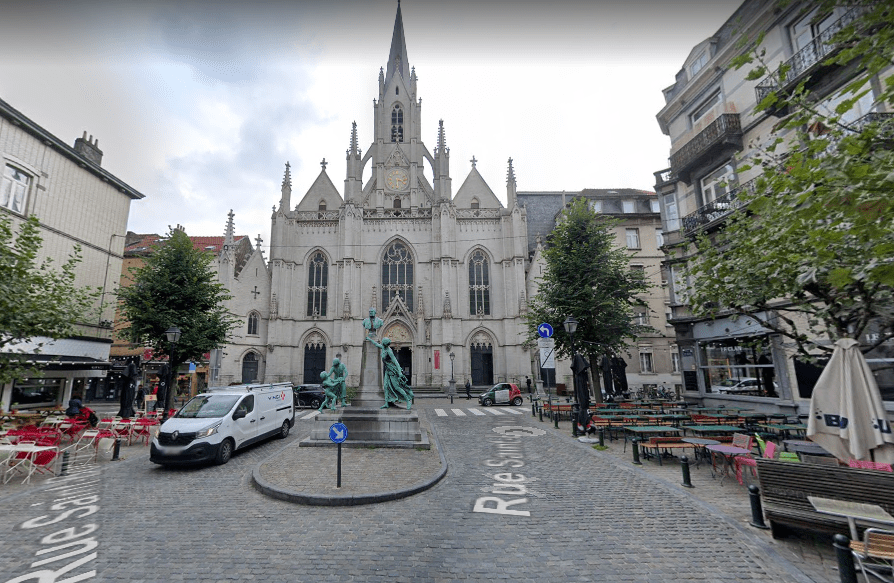 Ixelles' Saint-Boniface square will become permanently pedestrian