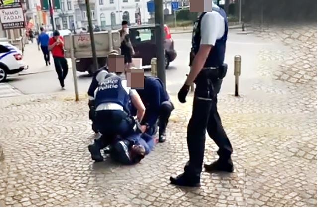 Arrest in Uccle: Police officers' technique was 'entirely legal'
