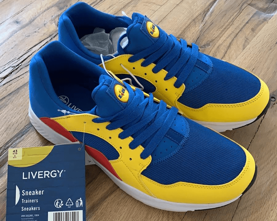 Lidl trainers sell out in hours and are now being sold on  for