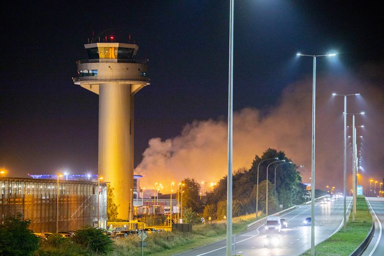 Fire at Liege airport causes significant damage but no casualties