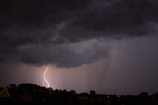 New orange alert for 'violent' thunderstorms across Belgium