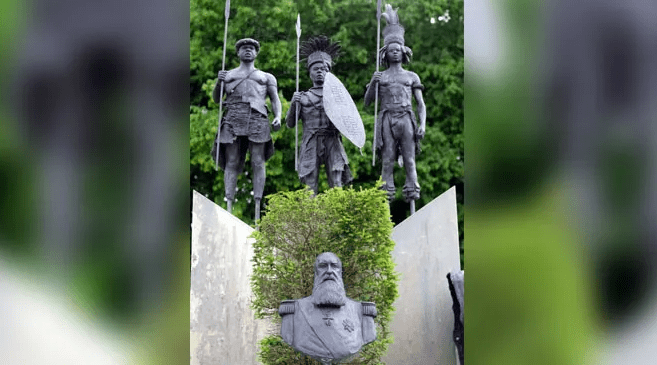 Leopold II statue defaced again in Africa Museum