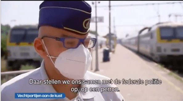 Belgian police will refuse access to beach to people of 'certain profile'