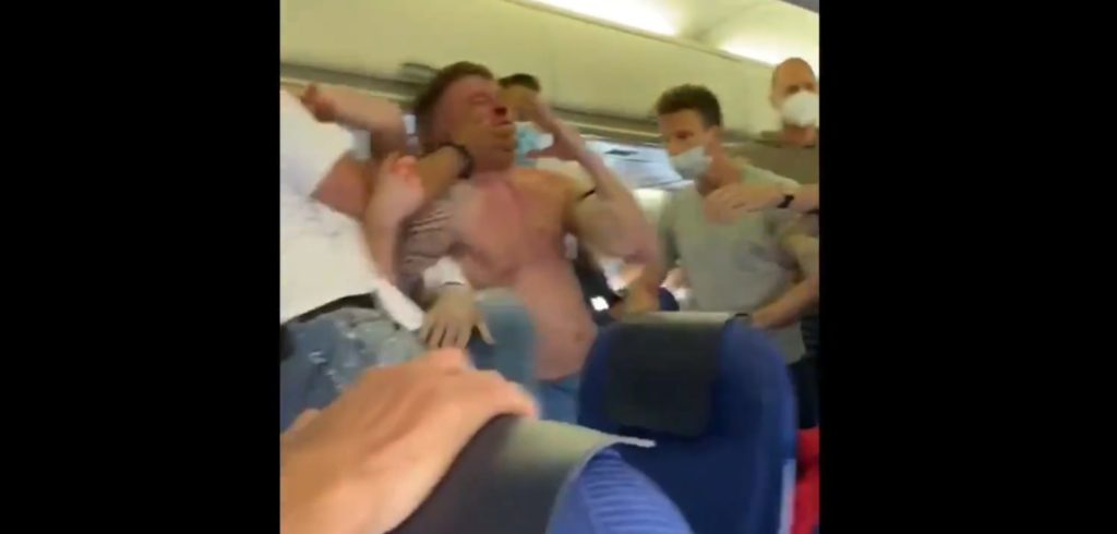 Fight onboard KLM flight after two passengers refuse to wear masks