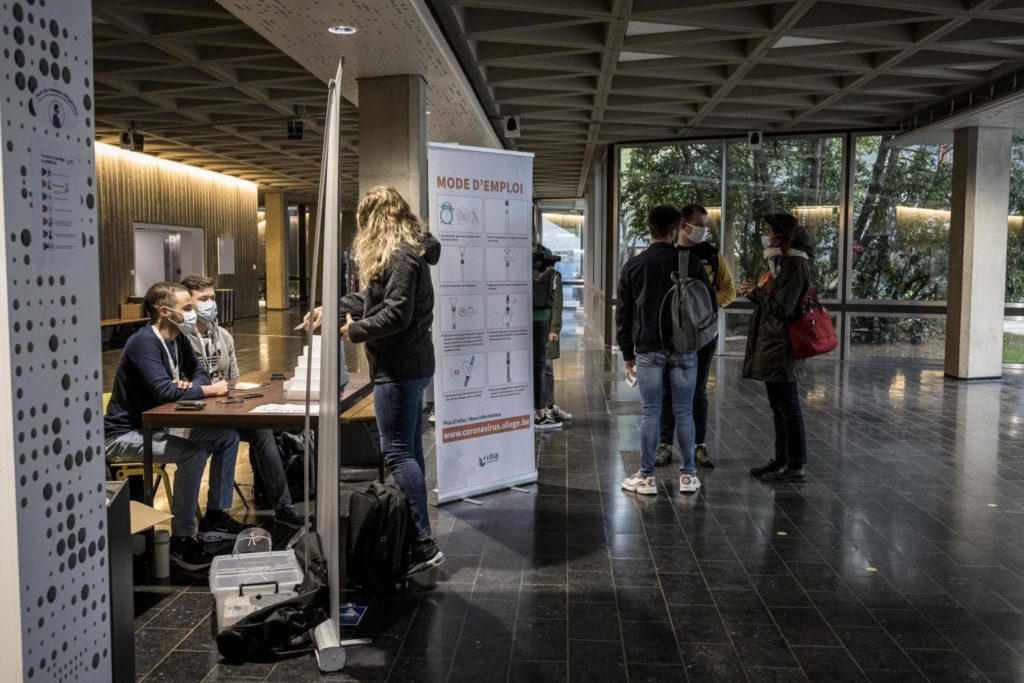 Belgian university launches mass self-screening coronavirus campaign