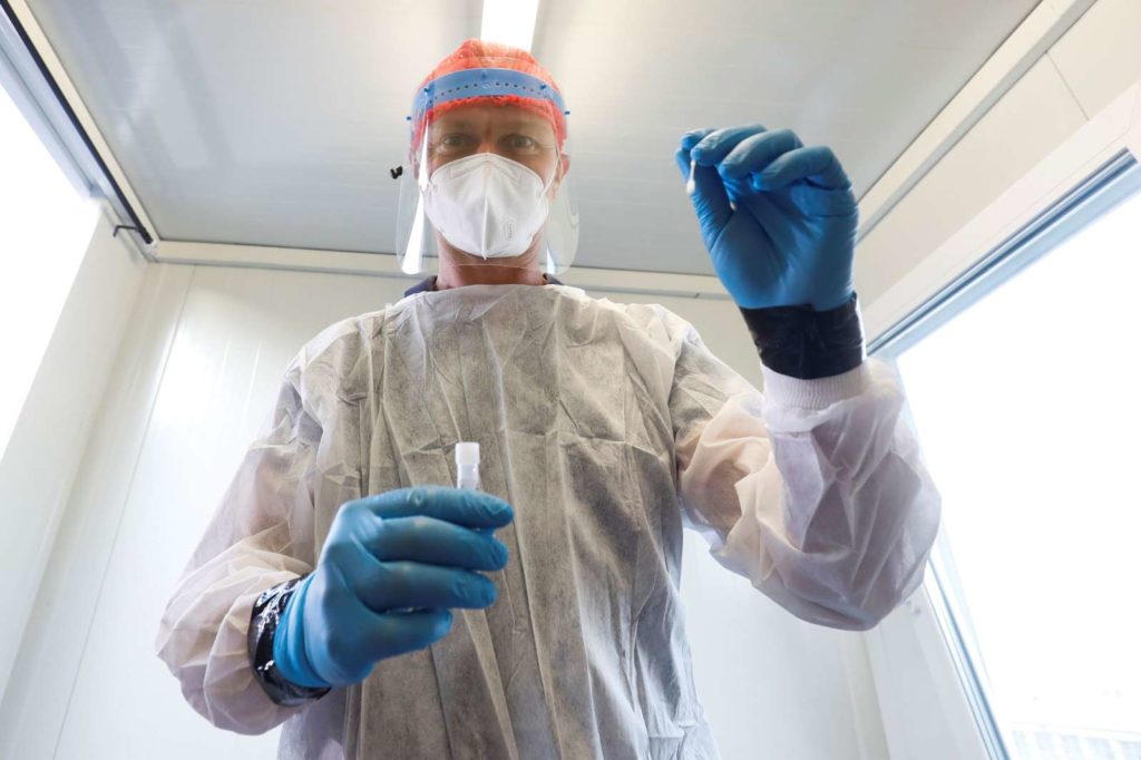 New coronavirus testing centre opens in Brussels