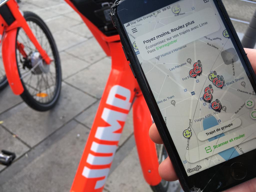 Jump e-bikes return to Brussels excluded neighbourhoods