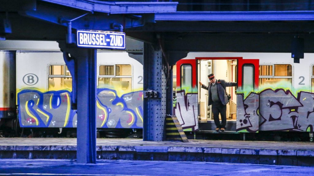 Brussels Midi is Belgium's most vandalised train station