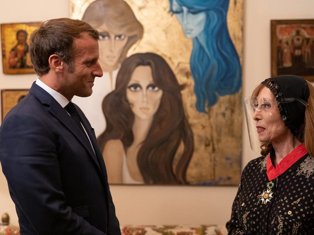 Why French President Macron visited Lebanese diva Fairouz