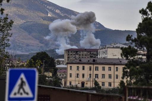 Azerbaijani missiles fall on the capital of Nagorno-Karabakh