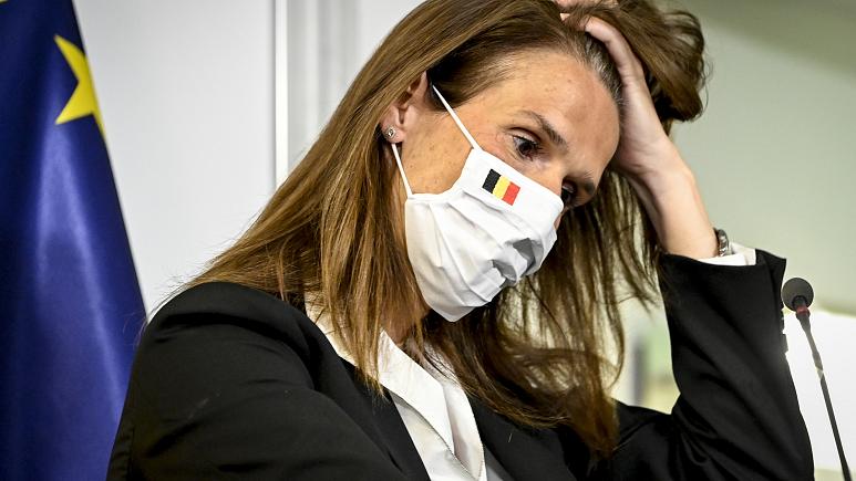 Belgian minister Sophie Wilmès goes into self-isolation