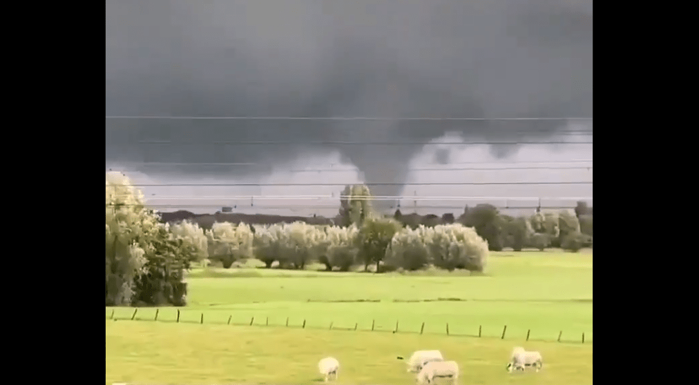 Tornado spotted near Antwerp border