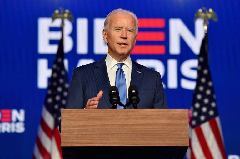 US elections: president-elect Joe Biden calls for unity in victory speech