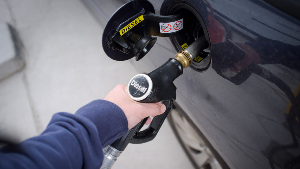 Diesel becomes more expensive at the pump from Tuesday