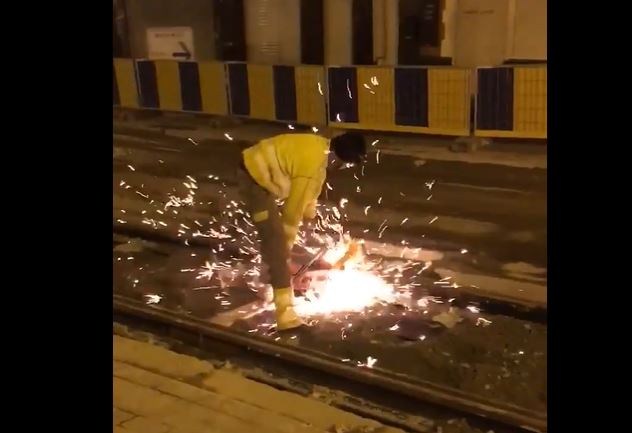 Brussels residents enraged by loud night-time work on tram tracks