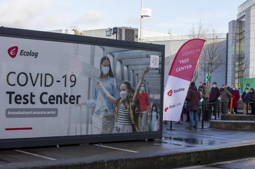 Brussels Airport boosts its coronavirus testing capacity