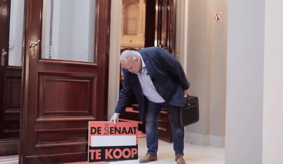 Vlaams Belang sells Belgian Senate for €1