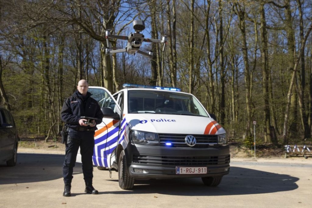Flemish police will use drones during end-of-year holidays