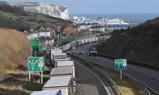 Brexit: Flanders prepares emergency lorry-parking