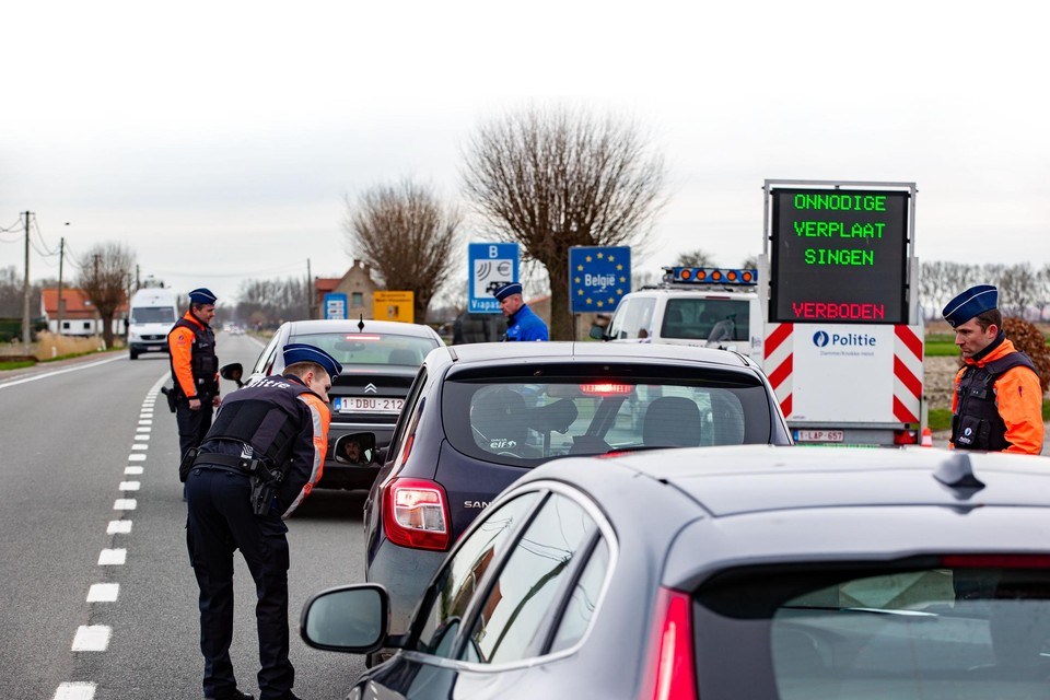 Belgium's federal police start border controls from today