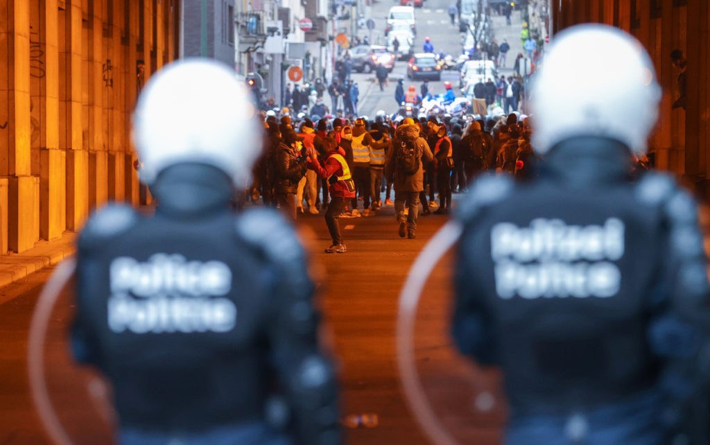 Brussels: 500 protest death of Ibrahima (23) after arrest