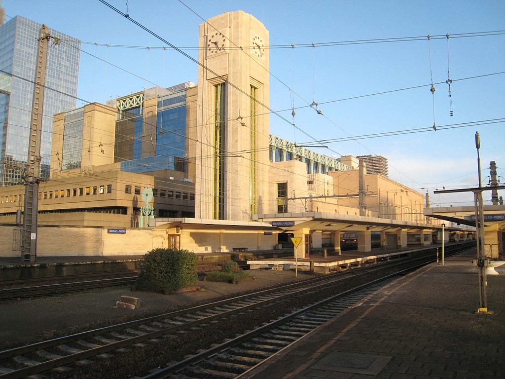 Construction begins on tunnel at Brussels Nord Station