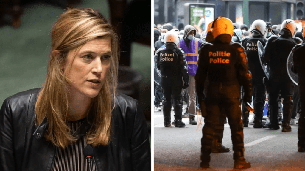 'Totally unacceptable': Minister condemns riots in Brussels