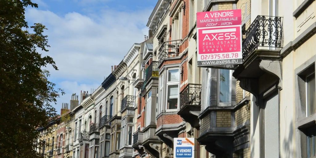 Property prices in Brussels increase despite crisis