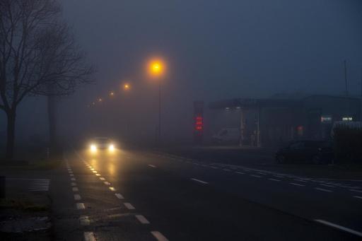 Over 160 persons suffer death or injury due to fog each year in Belgium