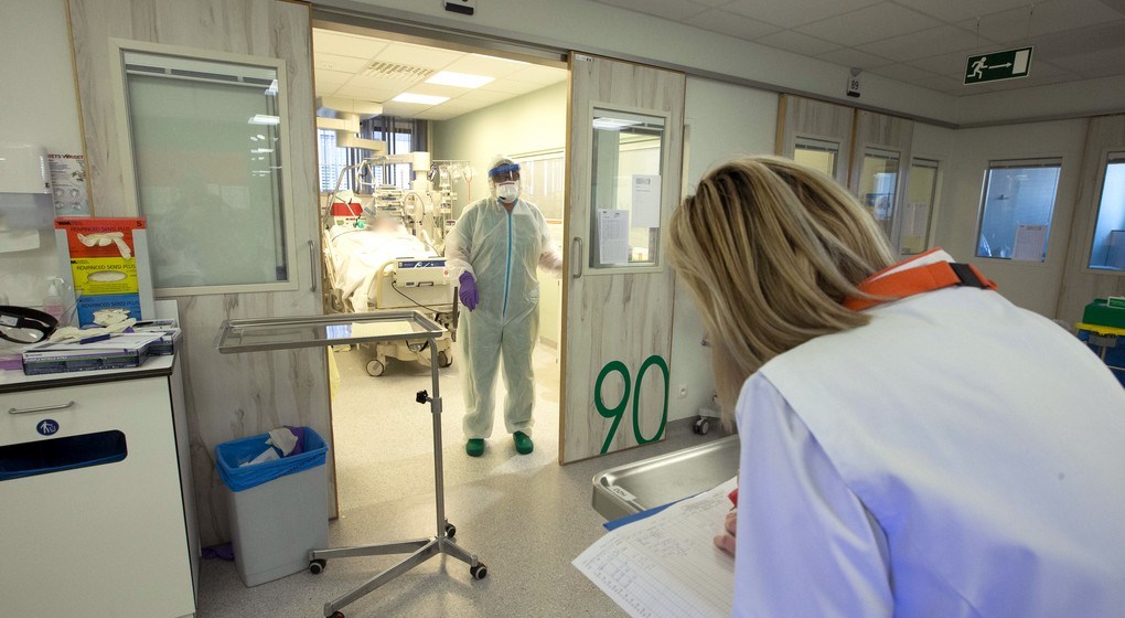 Almost 2,600 Covid-patients in Belgian hospitals