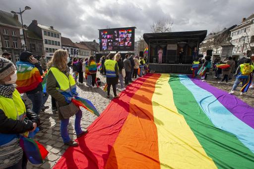 Belgian LGBTQI+ community pays tribute to David Polfliet