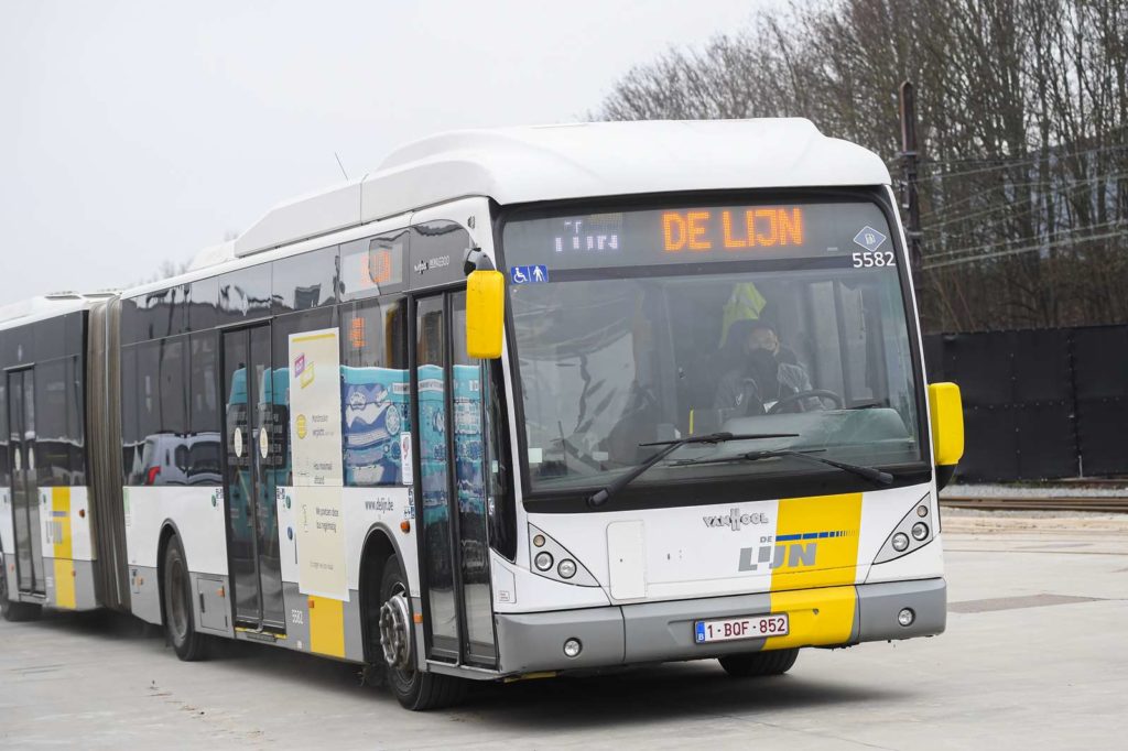 Aggression against bus drivers in Flanders dropped by 20% in 2020
