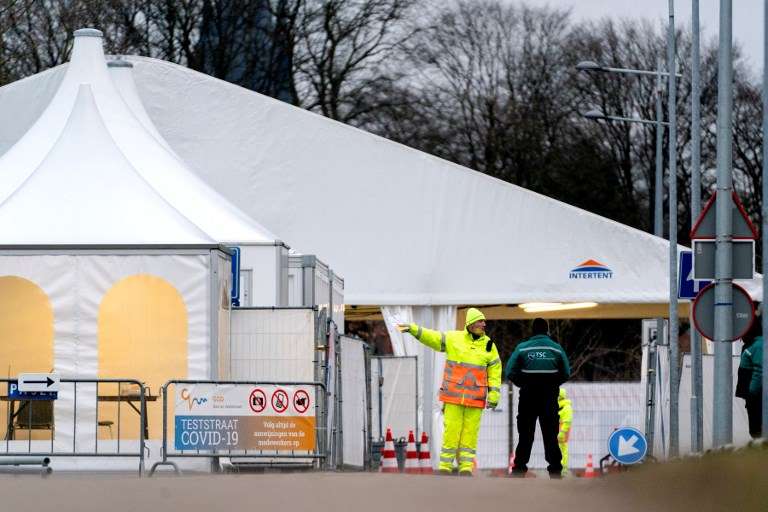 Police believe explosion 'deliberately targeted' Dutch coronavirus test centre