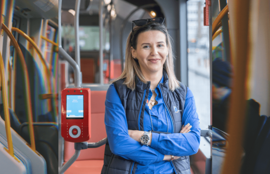 'I love my work', Brussels bus driver brings cheer to commutes