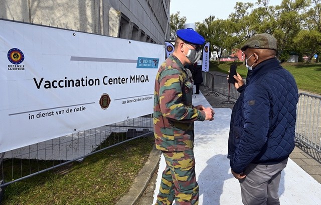 Brussels opens Military Hospital vaccination centre to the public today
