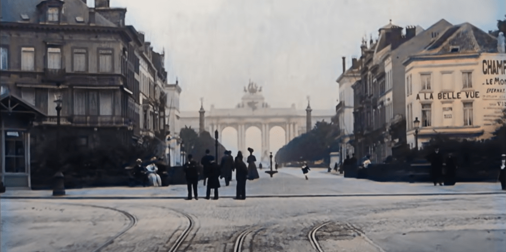 Before the Bubble: Brussels in 1908